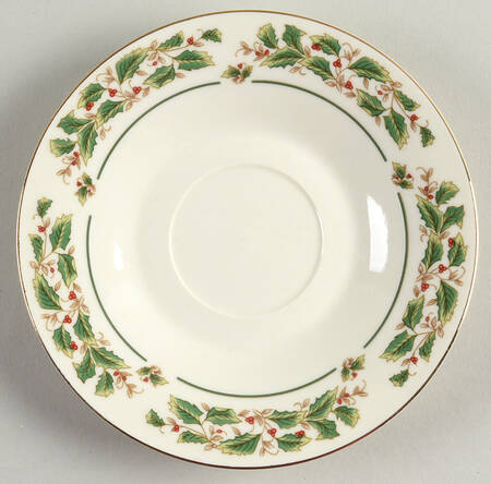 Holly Traditions Saucer