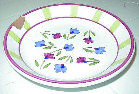 Petali Green 8" Soup/Pasta Bowl