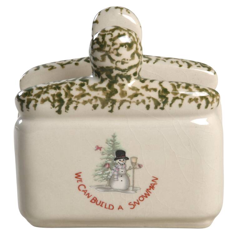 We Can Build a Snowman Napkin Holder