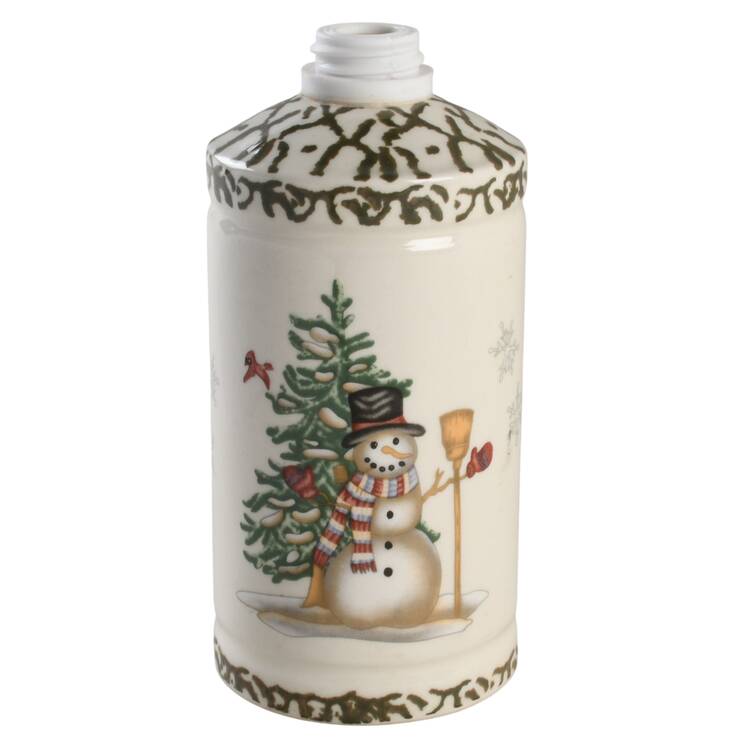 We Can Build a Snowman Lotion Dispenser No Pump