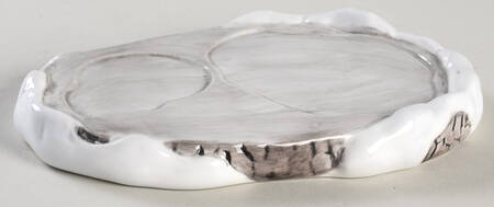 Winter Garland Tray for Figural Salt & Pepper Set by Charter Club
