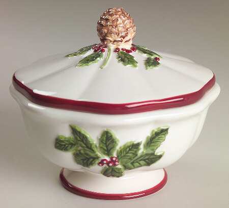 Winter Garland Candy Box & Lid