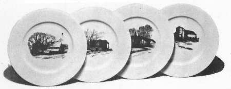 Farm Scenes Dinner Plate