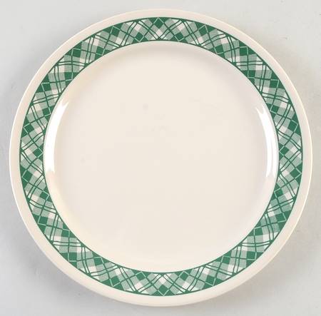 Green Plaid (Corelle) by Corning Corelle