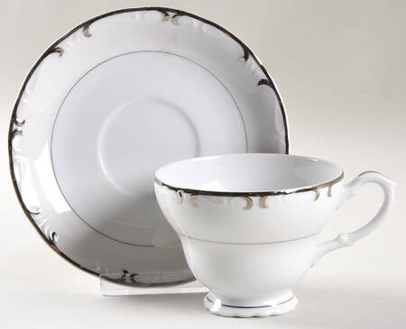Empire Footed Cup & Saucer Set