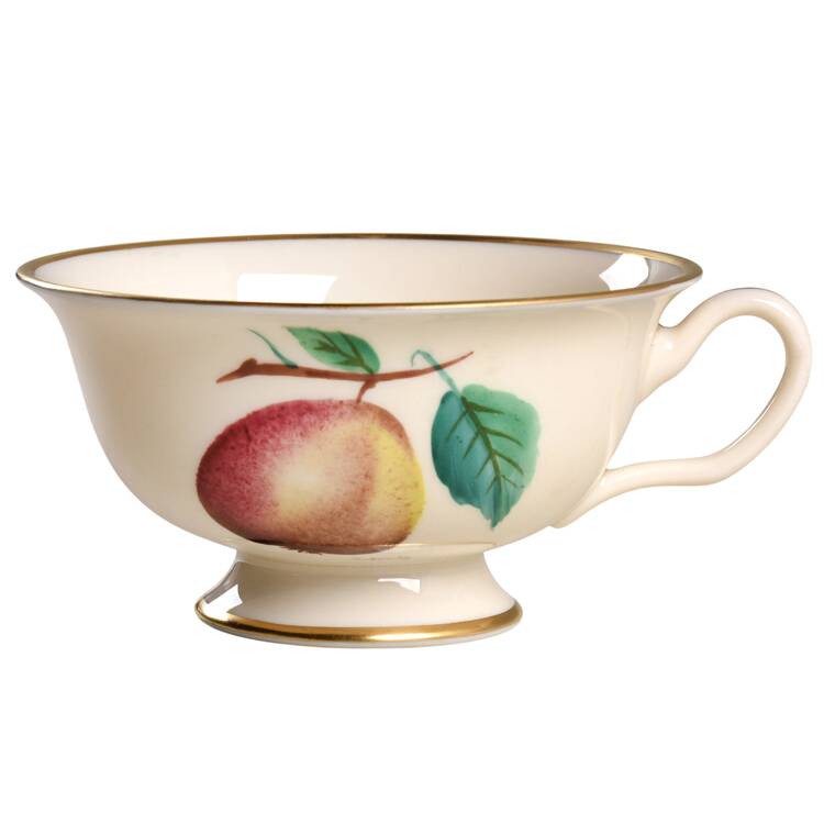 American Fruit Print Footed Cup by Castleton (USA)