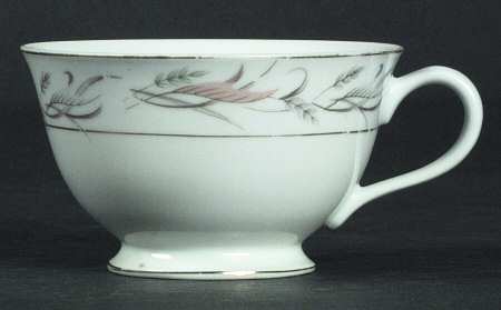 Gold Wheat Footed Cup