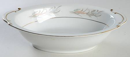 Gold Wheat 10" Oval Vegetable Bowl