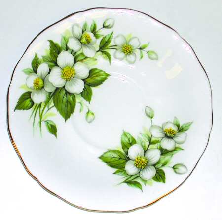 Orange Blossom Saucer