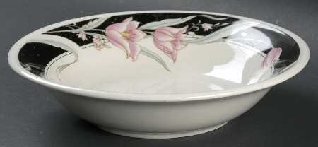 Serena (Cream Background) Coupe Cereal Bowl