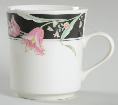 Serena (Cream Background) Flat Cup