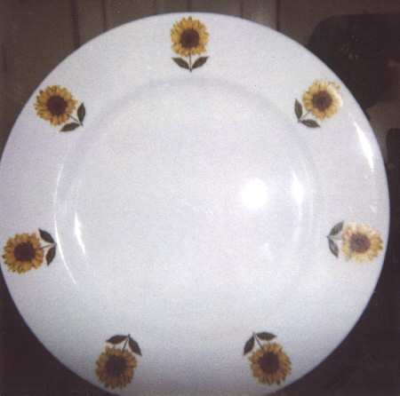 Sunflower Dinner Plate