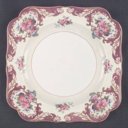 CRD38 Square Luncheon Plate