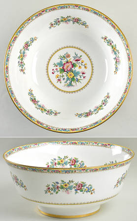 Ming Rose (Smooth) 10" Large Salad Serving Bowl