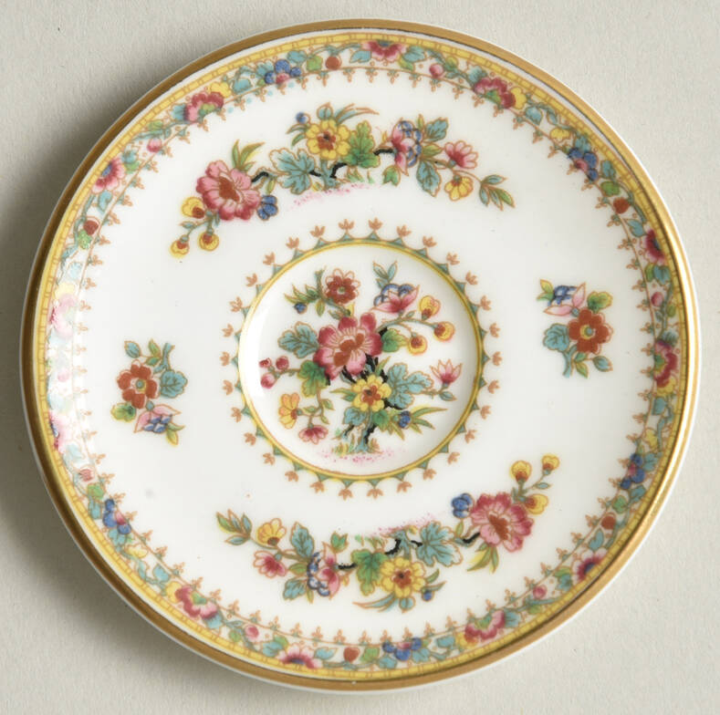 Ming Rose (Smooth) Miniature Saucer