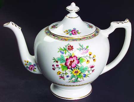 Ming Rose (Smooth) Teapot & Lid