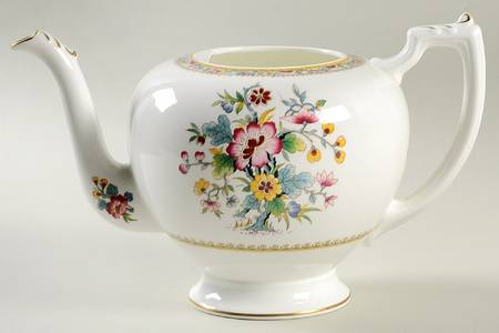 Ming Rose (Smooth) Teapot No Lid