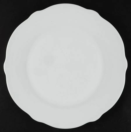 Classic White (Scalloped) Dinner Plate