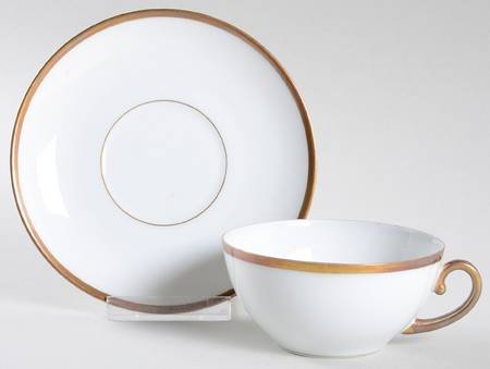 Empire Flat Cup & Saucer Set