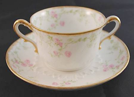 CHF759 Flat Bouillon Cup & Saucer