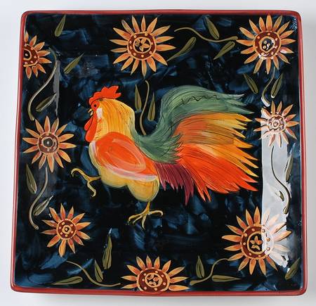 Sunrise 13" Square Serving Platter
