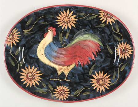 Sunrise 16" Oval Serving Platter