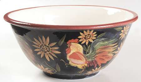 Sunrise 13" Large Salad Serving Bowl