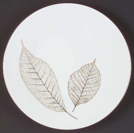Platinum Accent Salad Plate