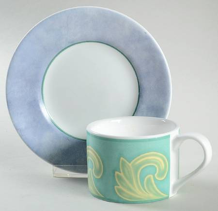 Palazzo Flat Cup & Saucer Set