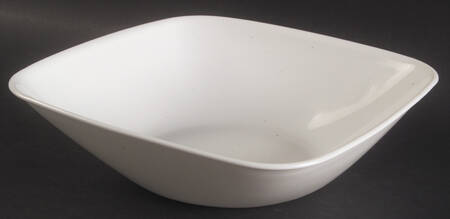 Pure White 9" Square Vegetable Bowl by Corning Corelle