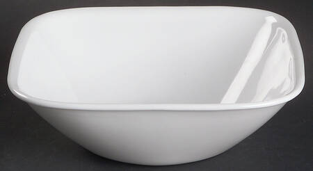 Pure White Soup/Cereal Bowl by Corning Corelle