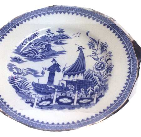 Fisherman (White Background) by Coalport