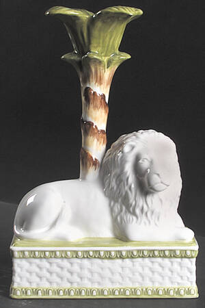Hampton Garden Figural Candlestick