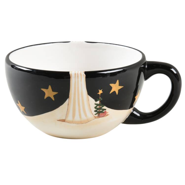 Midnight Angel Cup for Individual Teapot & Lid with Cup