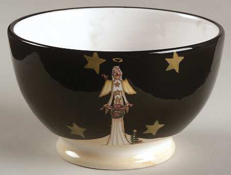 Midnight Angel Dessert Bowl
