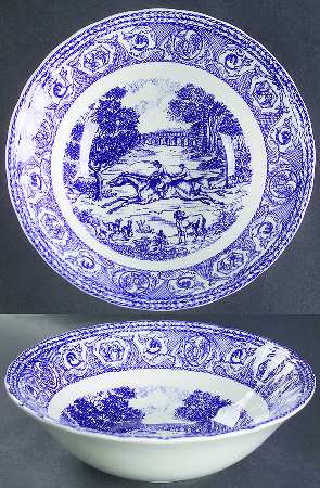 St. George Blue Soup/Cereal Bowl