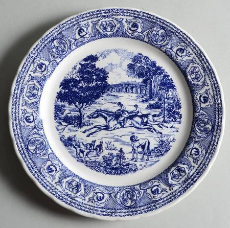 St. George Blue Salad/Dessert Plate