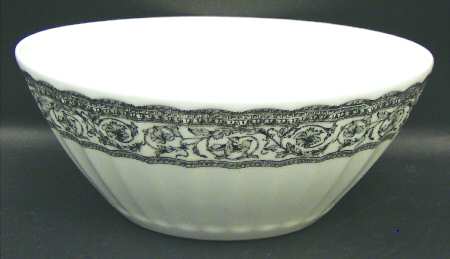 Mainville Black 9" Round Vegetable Bowl