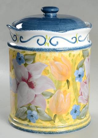Bouquet Extra Large Canister & Lid
