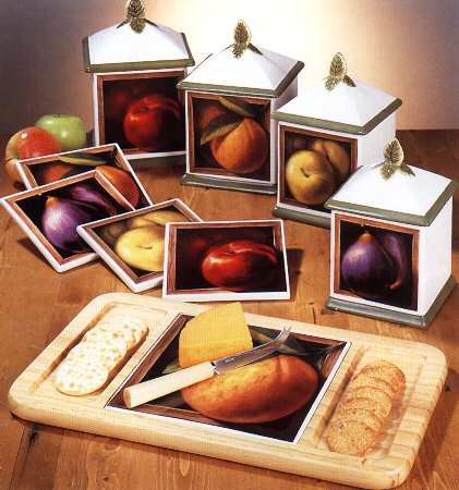 Fruit Gallery Extra Large Canister & Lid