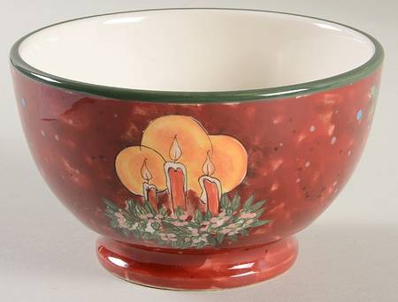 Home For The Holidays Dessert Bowl