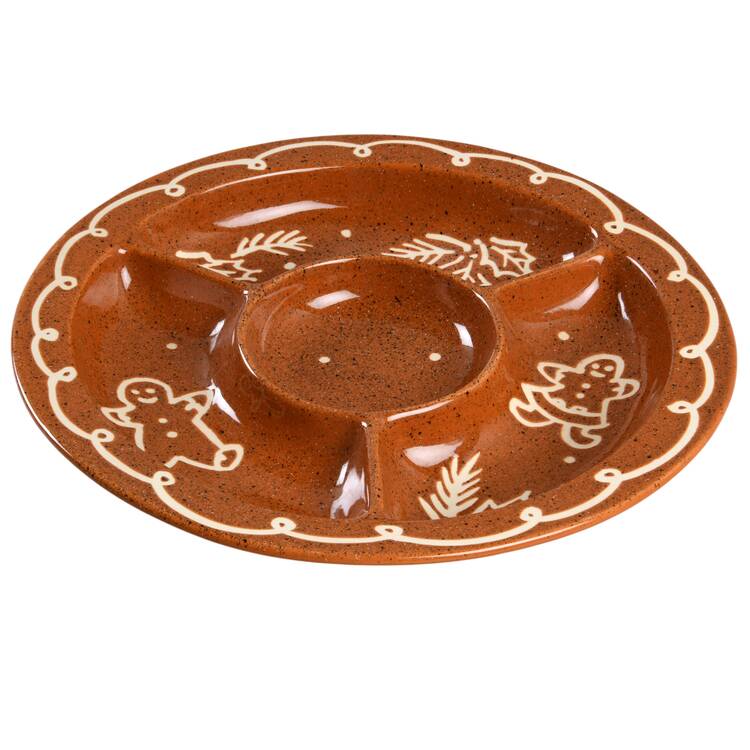 Gingerbread Men 1 Piece Chip & Dip