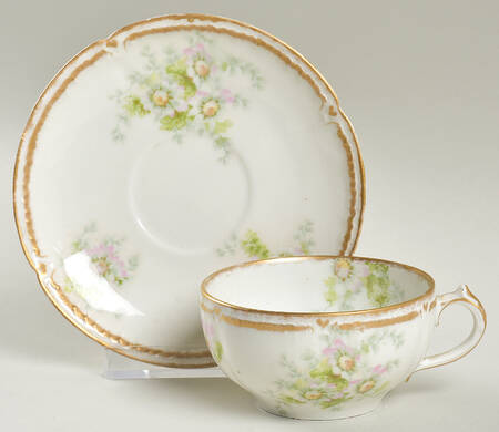 CHF823 Flat Demitasse Cup & Saucer Set