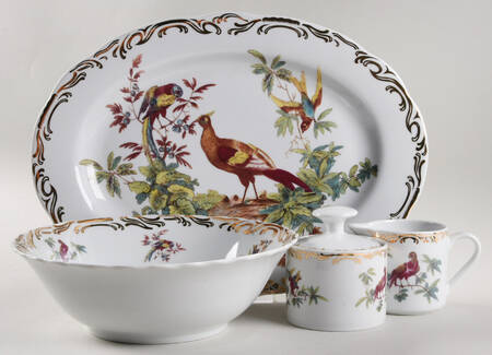 Rutherford's Birds 5 Piece Hostess Set