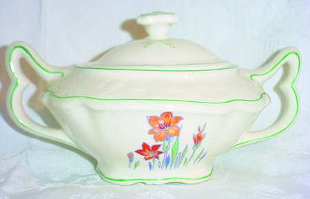 CAN144 Sugar Bowl & Lid