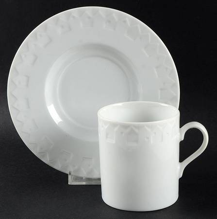 Neighborhood Flat Cup & Saucer Set