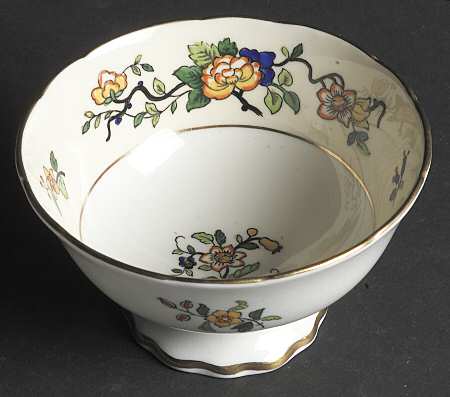Corea (Gold Trim) Open Sugar Bowl