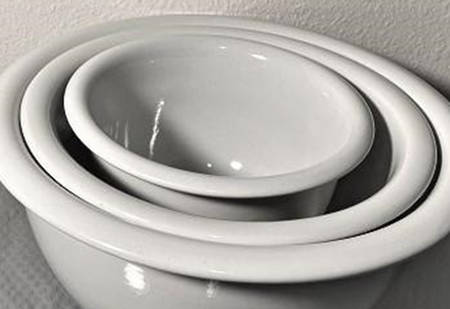 Black & White 9" Mixing Bowl