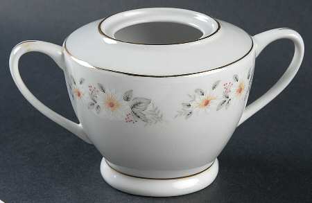 Snowflower Sugar Bowl No Lid
