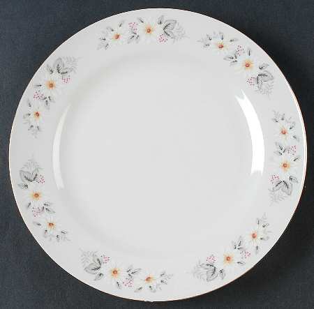 Snowflower Salad Plate